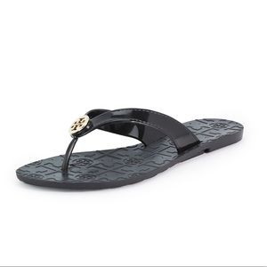 Tory Burch Thora Patent Sandals - size 7